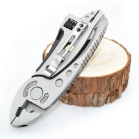 Outdoor Multitool Pliers Pocket Knife Screwdriver Set Kit Adjustable Wrench Jaw Screwdriver Set Kit